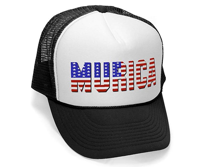 Murica Fourth of July USA - Retro Vintage Style Trucker Hat Cap - HomeKnows